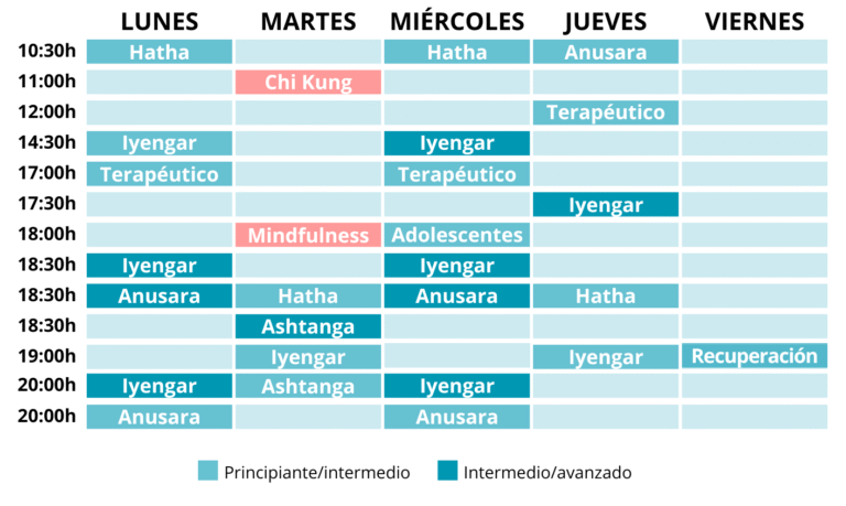 Clases de yoga en Madrid - City Yoga